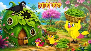 বোকা কাক Boka Kak Bangla Cartoon Rupkothar Golpo Tuni Pakhir Golpo Pakhir Golpo