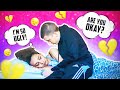 BEING INSECURE WHILE PREGNANT TO SEE HOW MY BOYFRIEND REACTS!
