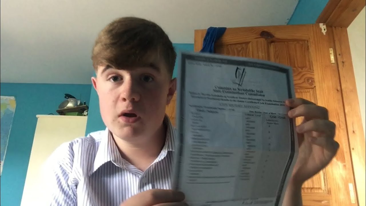 OPENING MY JUNIOR CERT RESULTS 2018 * I FAILED?’* - YouTube