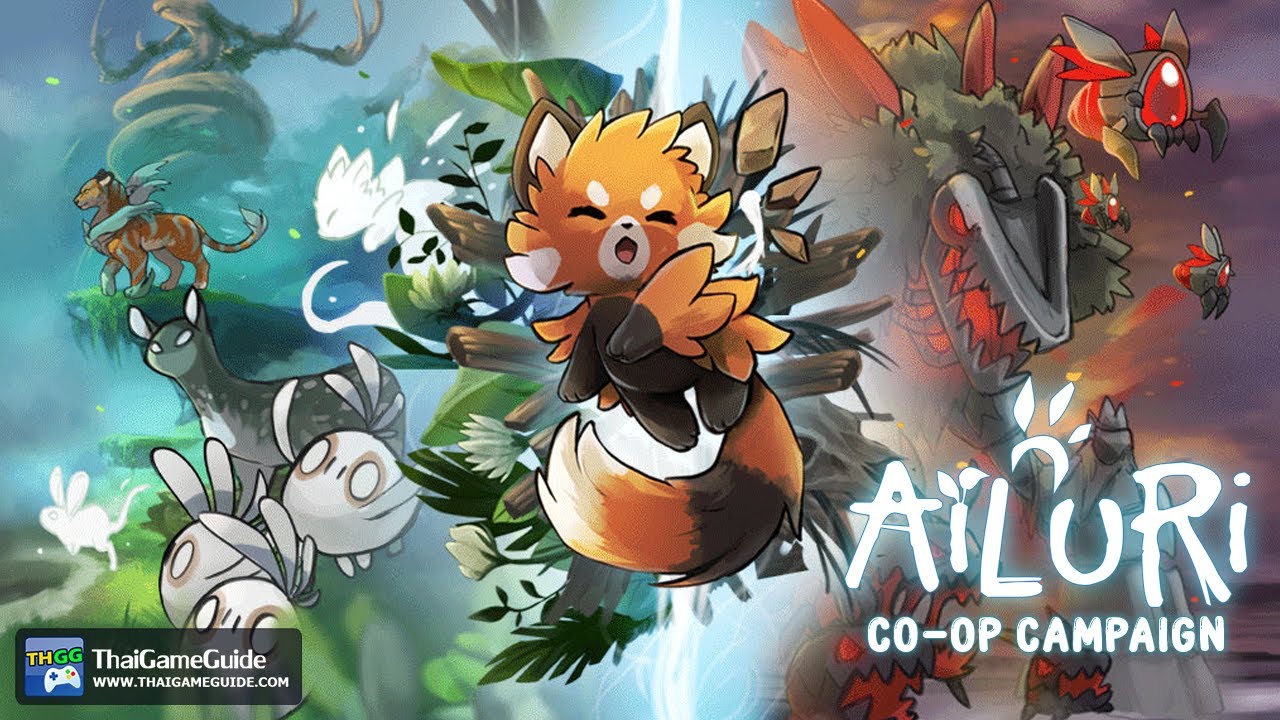 Ailuri (Demo) : Local Shared Screen Co-op Campaign ~ Full Gameplay ...