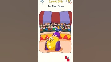 DOP 3 Gameplay Level 302 Send him flying #shorts #gaming