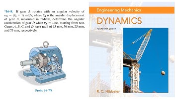 If gear A rotates with an angular velocity of WA = ( θA + 1) rad/s, where  θA is the angular