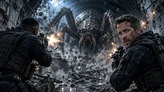2026 Action Movie: Treasure hunters enter a golden tomb—only to face a giant spider monster!