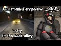 360°| FNAF6 Lefty to the Back Alley - Animatronic Perspective [SFM] (VR Compatible)