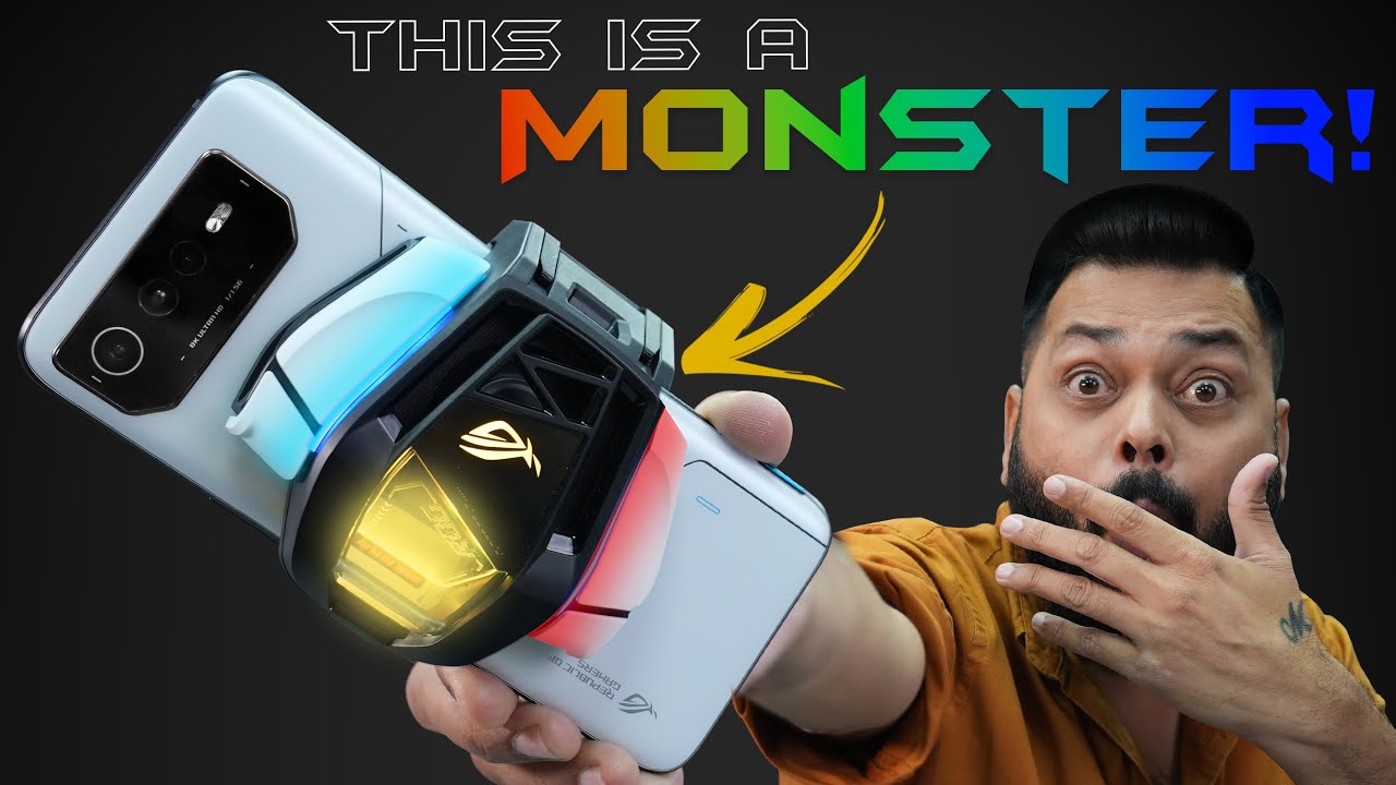 Asus Rog Phone 6 Pro Unboxing & First Impressions⚡India'S First Sd 8+ Gen 1  Monster Phone 😮 - Youtube