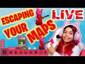 ESCAPING FROM YOUR PIGGY CUSTOM MAP LIVE Stream  LisboKate ROBLOX (Jul 15)