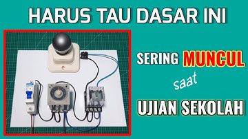 Rangkaian TIMER OMRON H3CR Dan RELAY