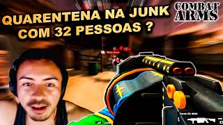 COMBAT ARMS || QUARANTINE IN THE JUNK WITH 32 PEOPLE  feat. @NickLocked