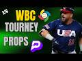 BEST WBC TOURNEY PRIZEPICKS 2026 | FREE PICKS AND PLAYER PROPS | INSANE RUN!