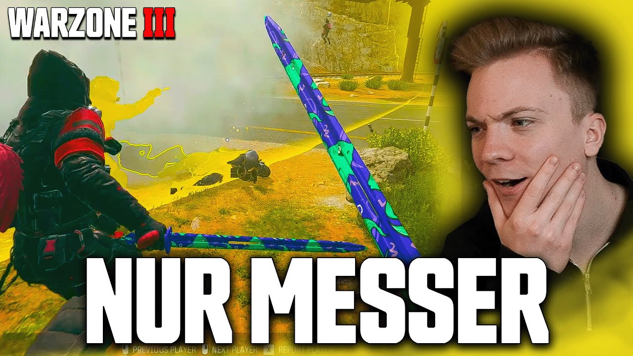 Die GANZE LOBBY darf nur mit MESSERN spielen! | V1nKub