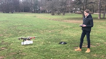 Drone Delivery #1 | First flight of my self build drone