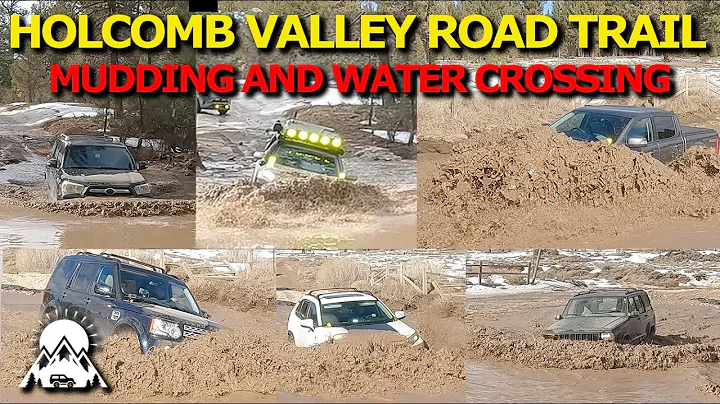 Big Bear Holcomb Valley Trail | Extreme Mudding and Water Crossing | Softroad.Overlan...  - California
