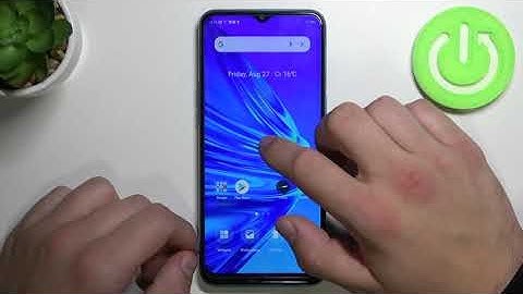 How to Restore Messages Icon to Home Screen in Realme 5i - Remove Messages App from Display