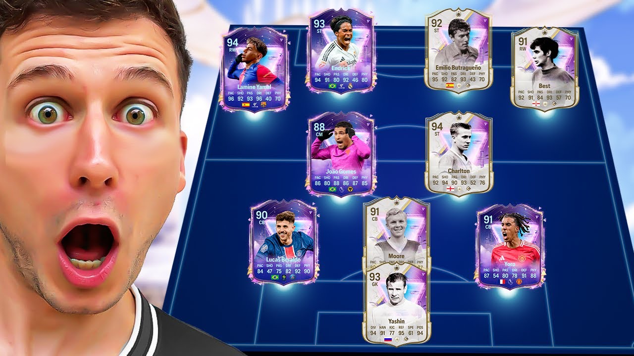 MONTEI UM TIME FULL FUTURE STARS E JOGUEI A WL 🔥🔥 EA FC 25 ULTIMATE TEAM