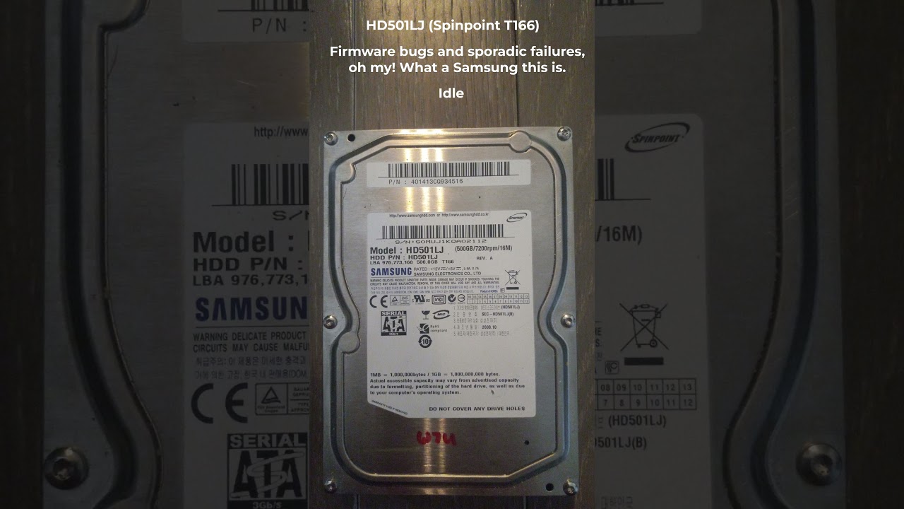 One of the most unreliable Samsung drives ever made... 