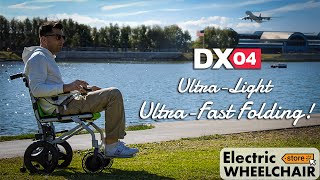 Rubicon DX04 - World's Lightest Electric Wheelchair |  Ultra Lightweight & Foldable Power Wheelchair