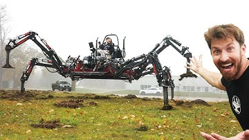Our BIGGEST project yet! (SPIDER MECH!)