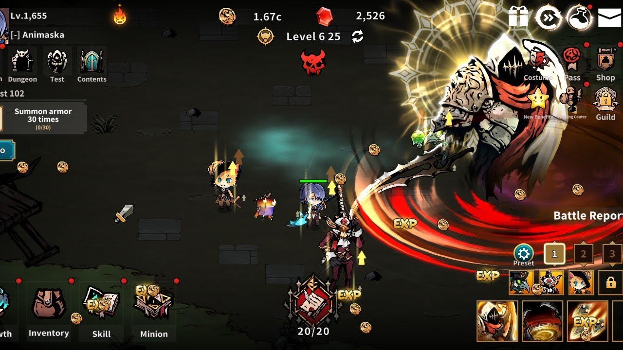 Creature Hunter Idle - Dark Fantasy Idle Party RPG Android iOS gameplay ...