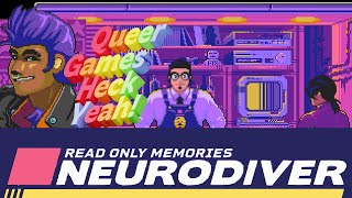 ROM: Neurodiver | Queer Games Heck Yeah! Let's Play