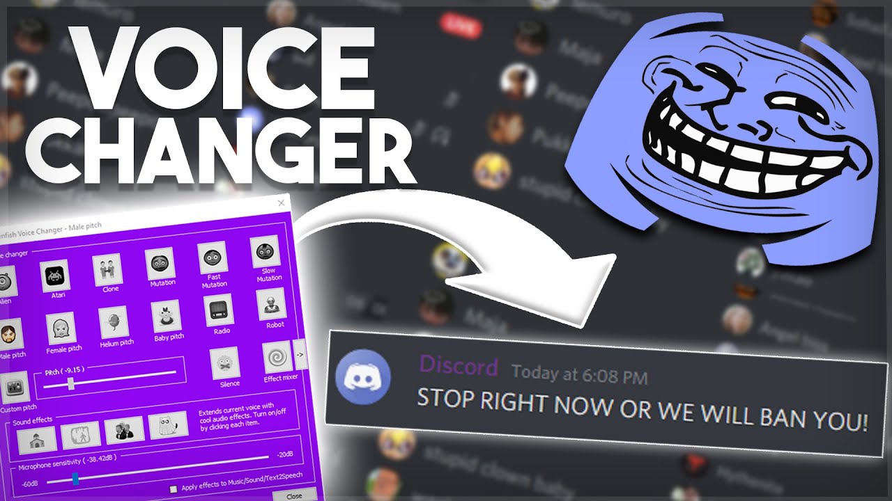 Voice changer discord