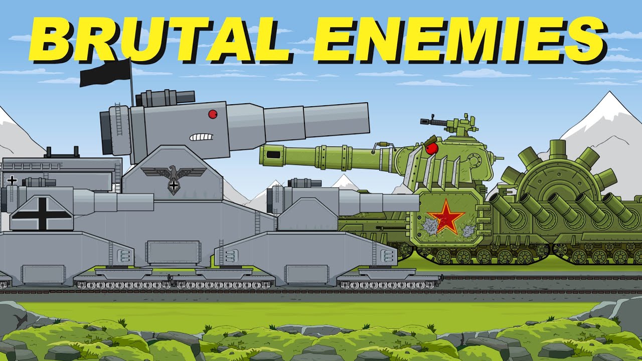 Big Joseph vs Mega Dora - Steel Giants on the battlefield - YouTube