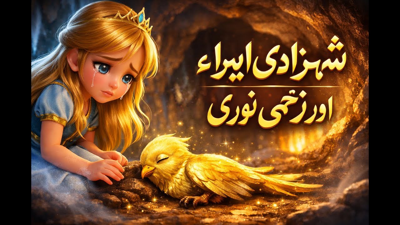 شیھزادی ایراء اور زخمی نورِی 🧚‍♀️ | A Magical 3D Animated Urdu Fairy Tale Story