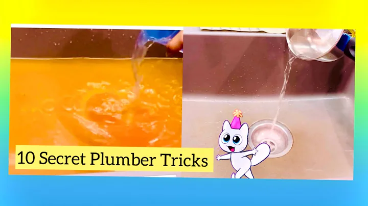 10 SECRET PLUMBER TRICKS:  Unclog Drain in SECONDS 🙅🏻‍♀️💥💫 ( Extremely Simple) 🫡
