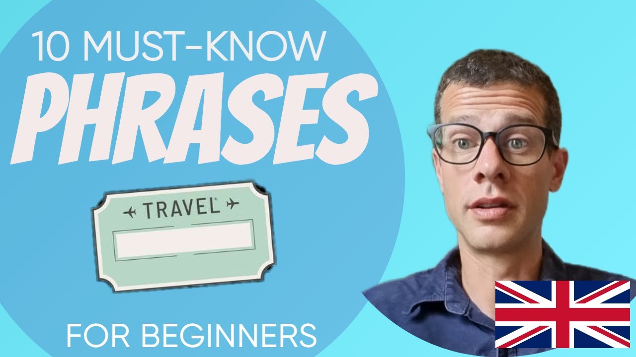 10 Travel Phrases Every Beginner MUST Know! | Travel English Made Easy