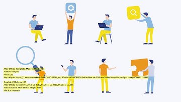 Modern Flat Design | After Effects Template | VideoHive 23355385