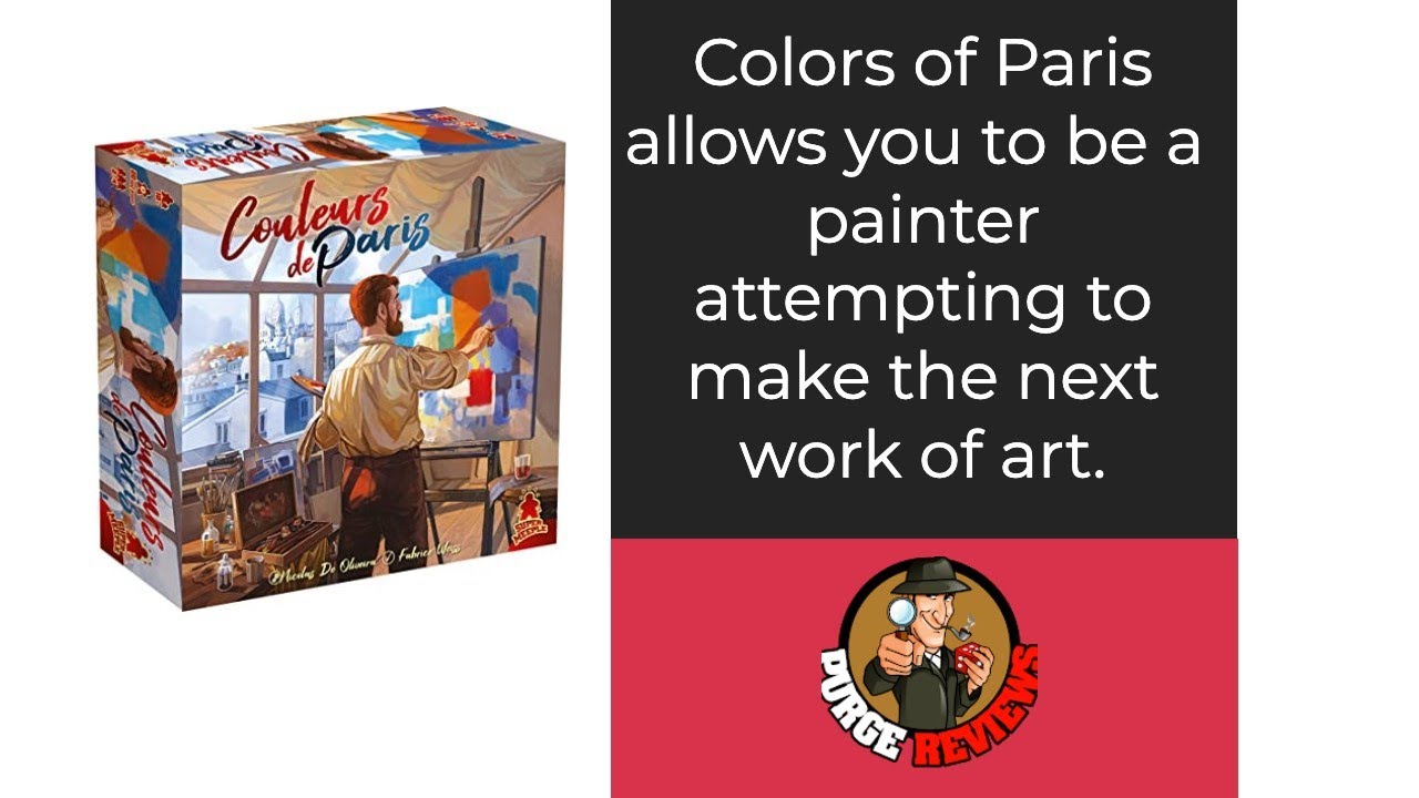 Colors of Paris by Purge Reviews - YouTube