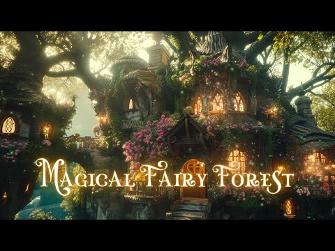 Magical Forest Music || Relax & Sleep Deeply In The Magical Fairy House - LIVE 11H - NO MID-ROLL ADS