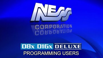 Ness DX Training: Programming Users