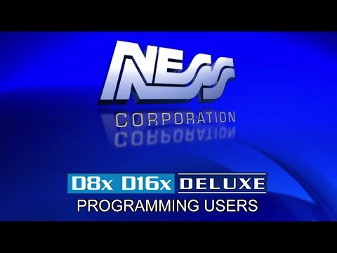 Ness DX Training: Programming Users