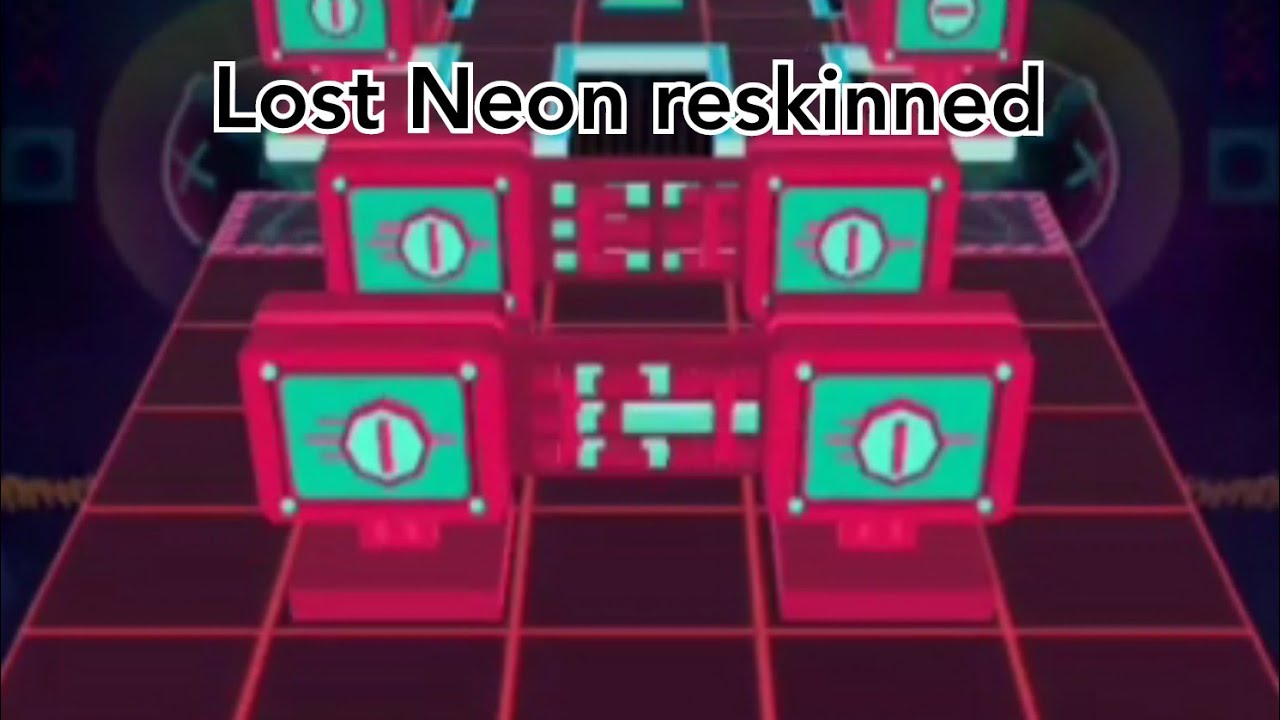 Rolling Sky Lost City & Neon (reskinned+music swap)