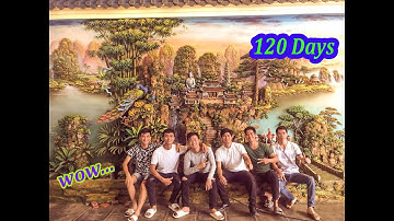 Thử thách 120 ngày.Đắp bộ tứ linh, cây Tùng, Cúc,Trúc,Mai ,tuyệt đẹp.Khánh thành Lầu Sơn Trang.