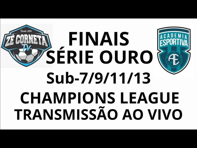 FINAIS CHAMPIONS LEAGUE ACADEMIA ESPORTIVA SÉRIE OURO SUB-7/9/11/13  09-12-23 