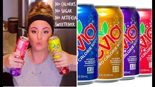 Zevia contains no calories, sugar, or artificial sweetener. i think
this is a great alternative to boring seltzers actual soda which
horrible for you. ...