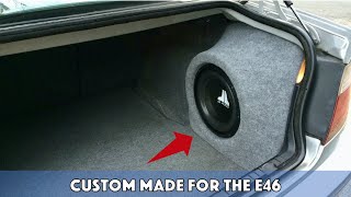 Is this the ULTIMATE subwoofer for the BMW e46?!?