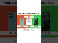 Moto Edge 60 Fusion vs Infinix GT 30 comparison 🔥l