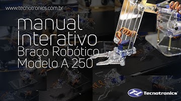 Manual Interativo Braço Robótico Modelo - A250