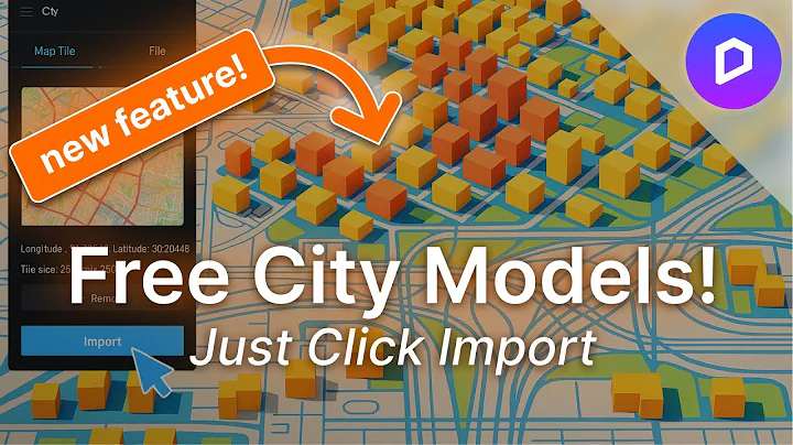 Instantly Import 3D Context City Models in D5 Render