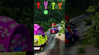 Gummybear Va Spiderman Vs Ironman Vs Barbie Vs Mcqueen Vs Bollard Yashl170