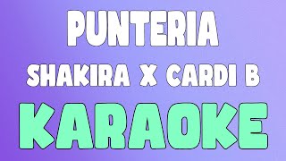 Puntería (Karaoke/Instrumental) - Shakira x Cardi B