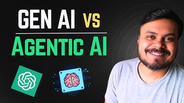 Generative AI vs Agentic AI | Agentic AI using LangGraph | Video 1 | CampusX