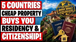 5 countries where cheap property also buys you residency and citizenship