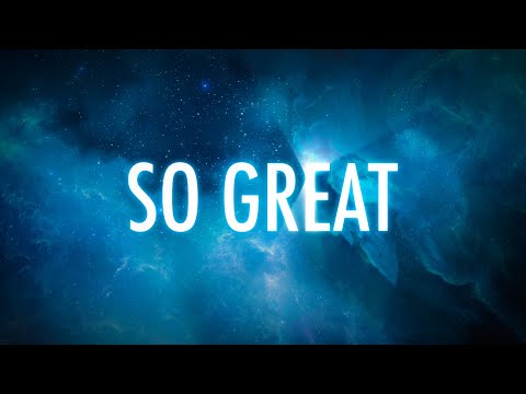 So Great // SING ALONG Lyric Video of Kids Praise Worship for Children's ministry VBS and Church