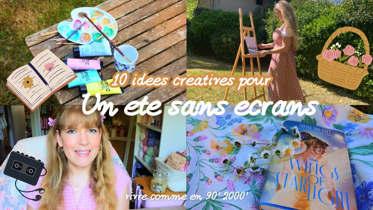 10 idées de choses à faire sans son téléphone  cet  été 🍓🌿🐝 #nophone #90nostalgia