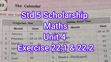 Std 5 Scholarship | Exercise 22.1 & 22.2 | #maths #maharashtraboard #scholarshipexam #easymaths 