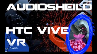 Motoch cheking out Audioshield | HTC Vive VR |