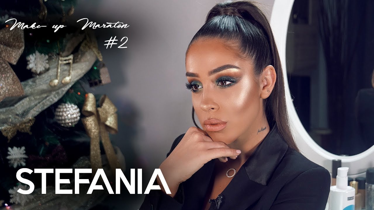 MARATON de MAKE-UP #2 🎄💎💄 | Stefania's Vlog